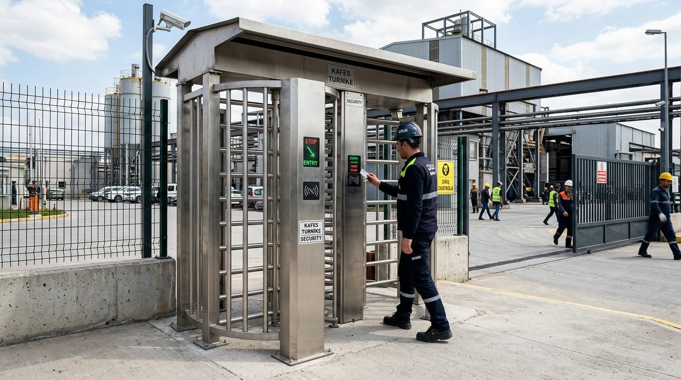 Tam Boy Turnike Sistemleri: Stadyum, Cezaevi ve Endüstriyel Tesislerde Yüksek Güvenlik